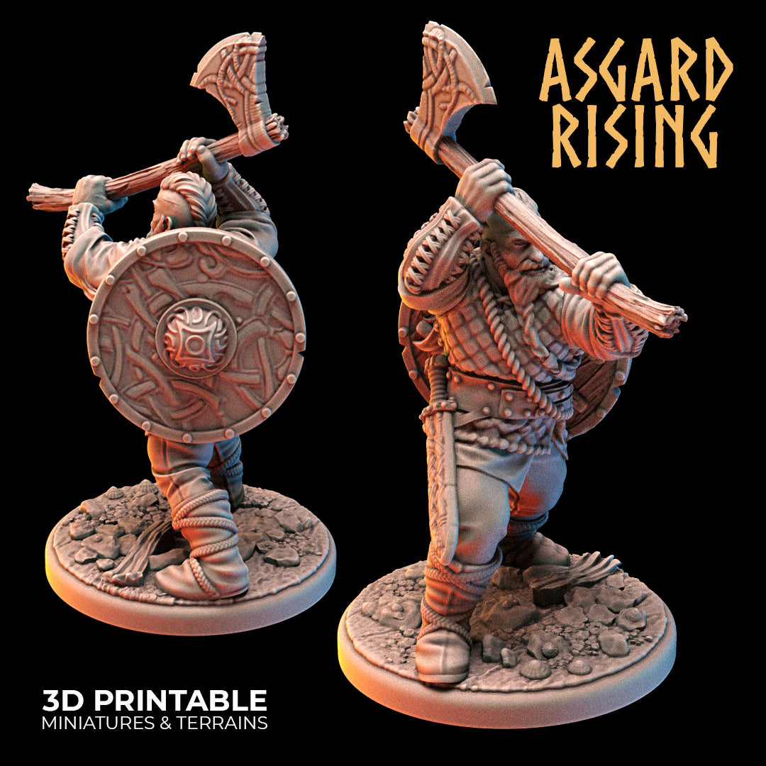 VIKINGS - Warriors Modular Warband - Asgard Rising