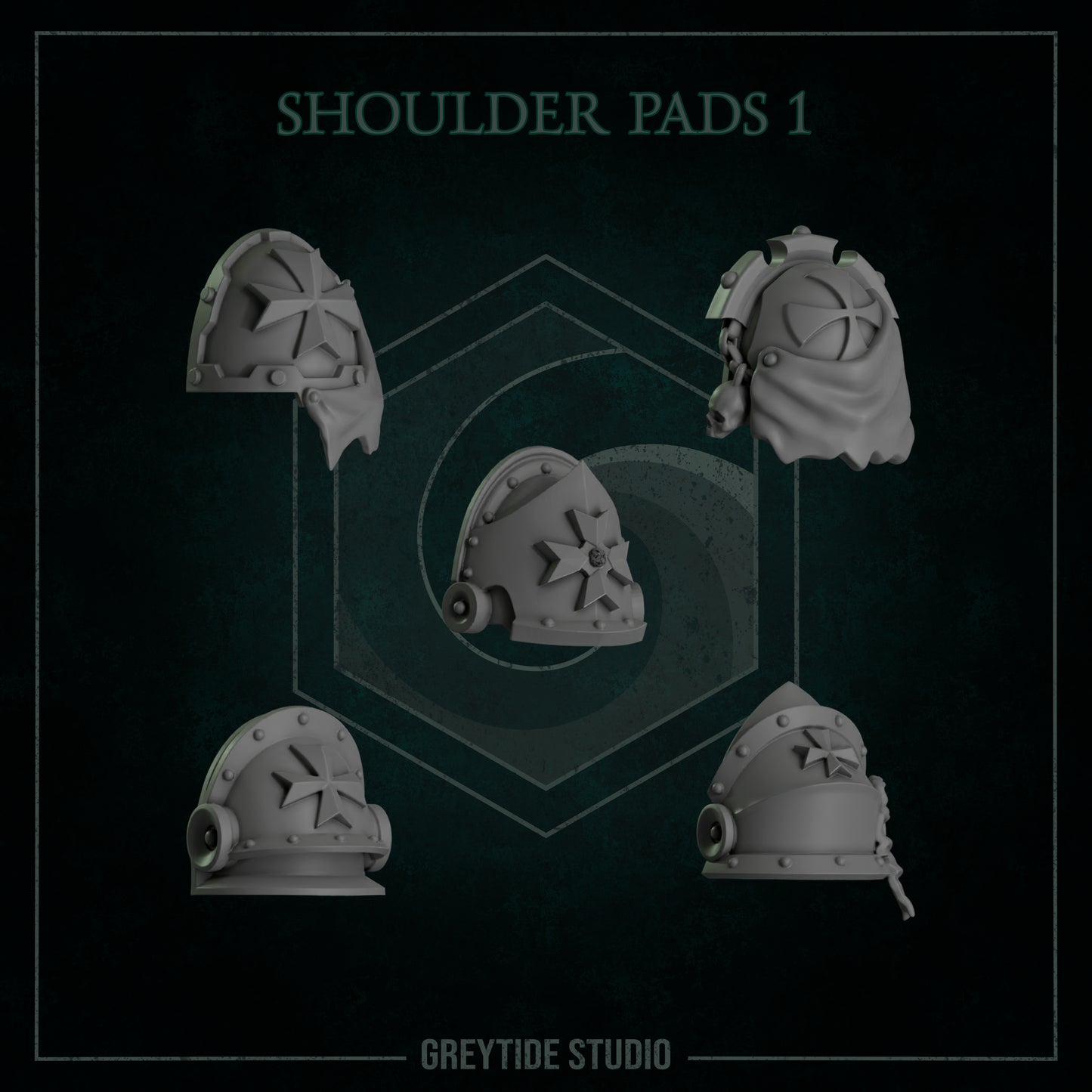 Shoulder pads 1 - GreyTide Studio