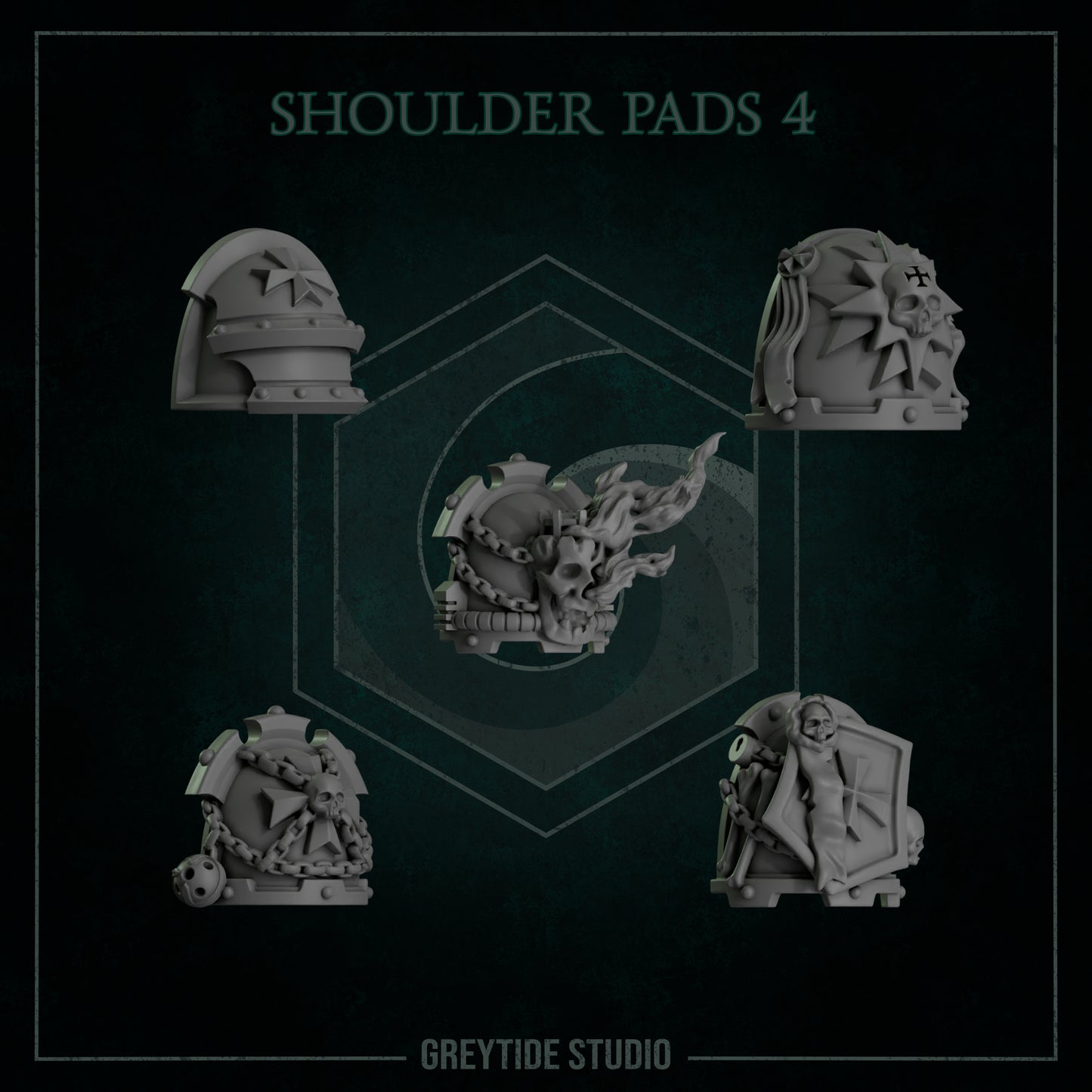 Shoulder pads 4 - GreyTide Studio