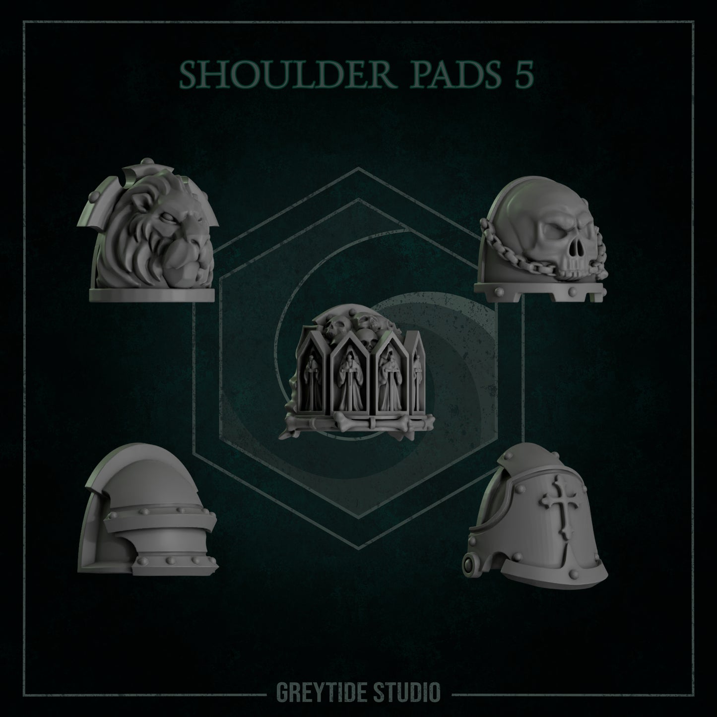 Shoulder pads 5 - GreyTide Studio