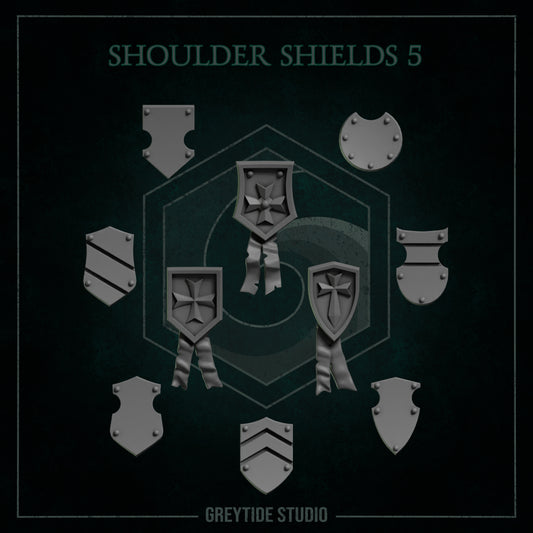 Shoulder shields 5 - GreyTide Studio