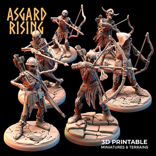 DRAUGR: Undead Skeleton Archers - Asgard Rising