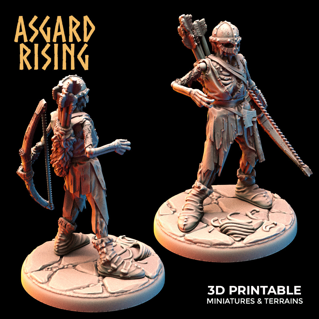 DRAUGR: Undead Skeleton Archers - Asgard Rising