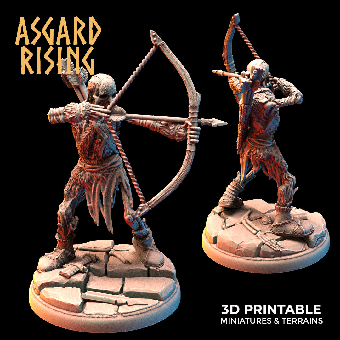 DRAUGR: Undead Skeleton Archers - Asgard Rising