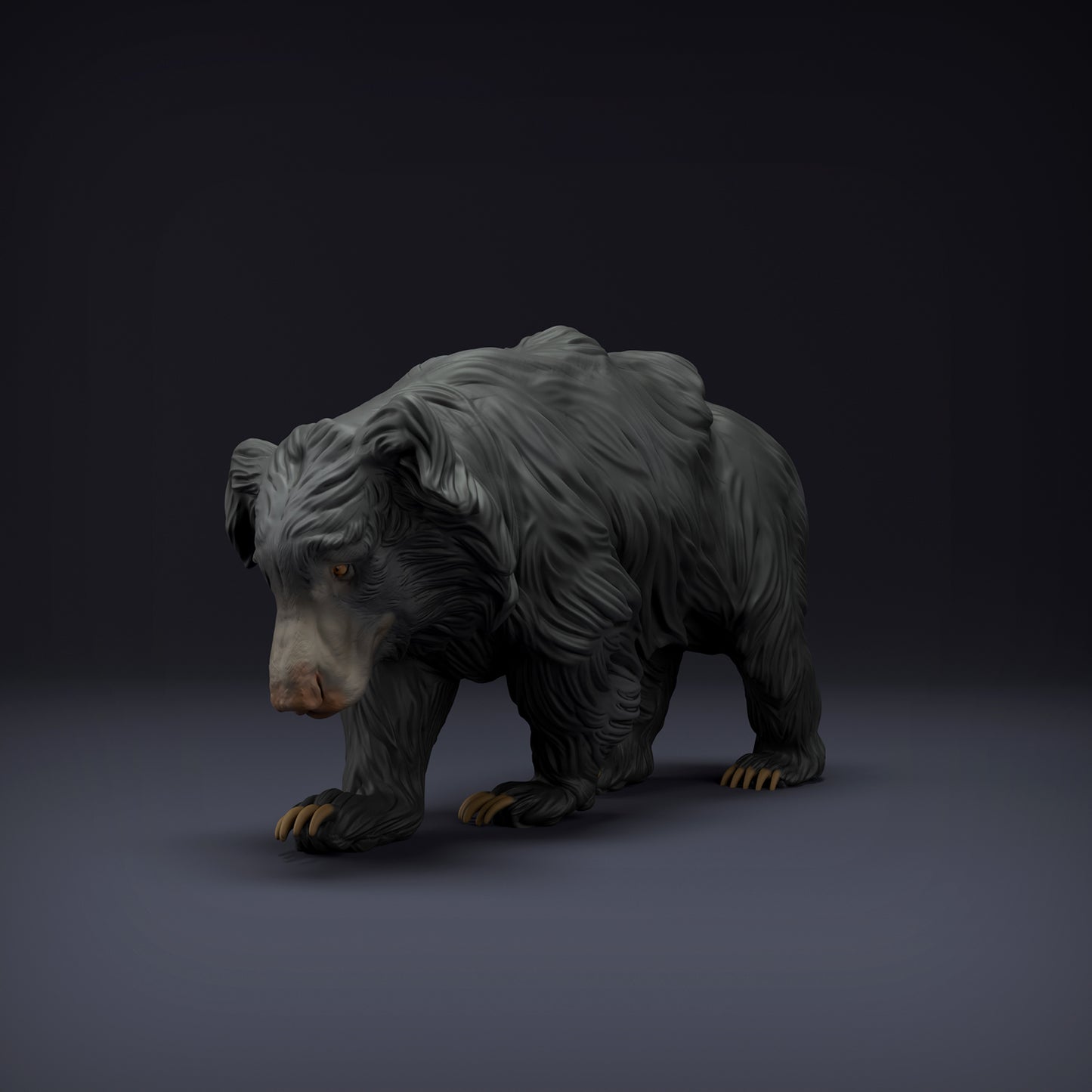 Sloth Bear - Animal Den Miniatures