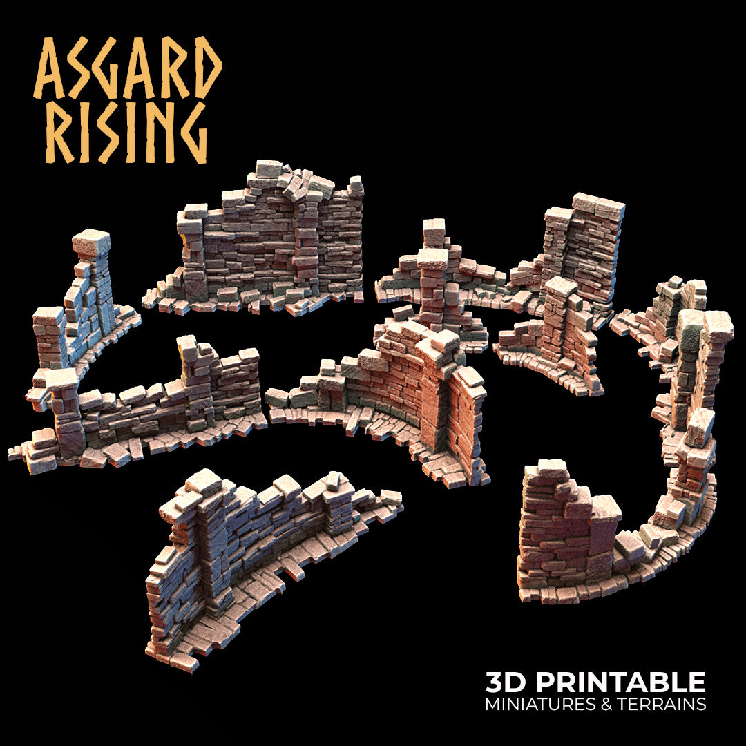 Throne of the Winds with Small Ruins - Asgard Rising