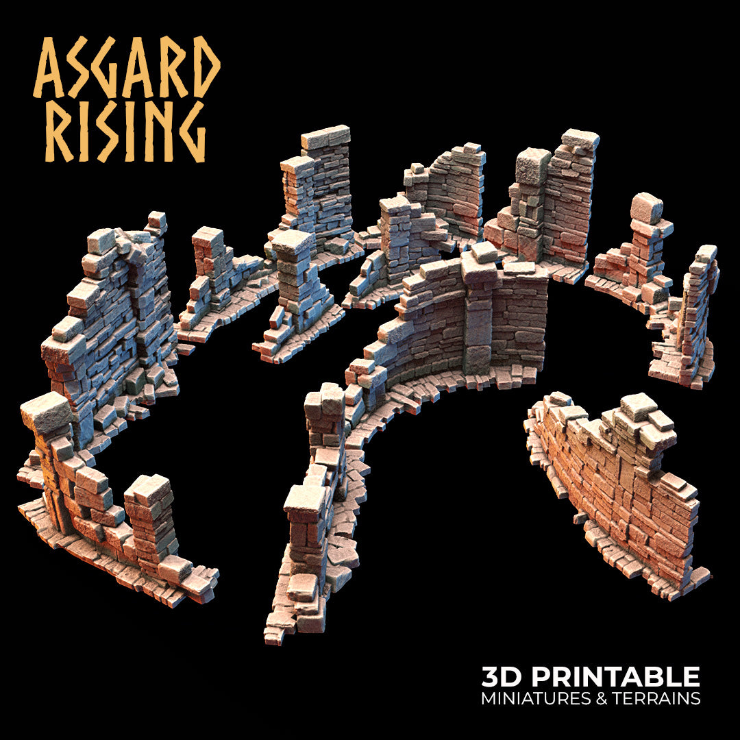 Throne of the Winds with Small Ruins - Asgard Rising