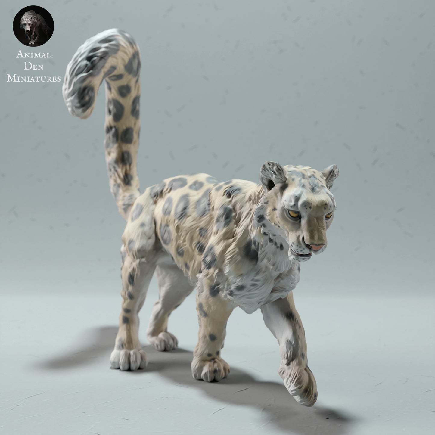 Snow Leopard - Animal Den Miniatures