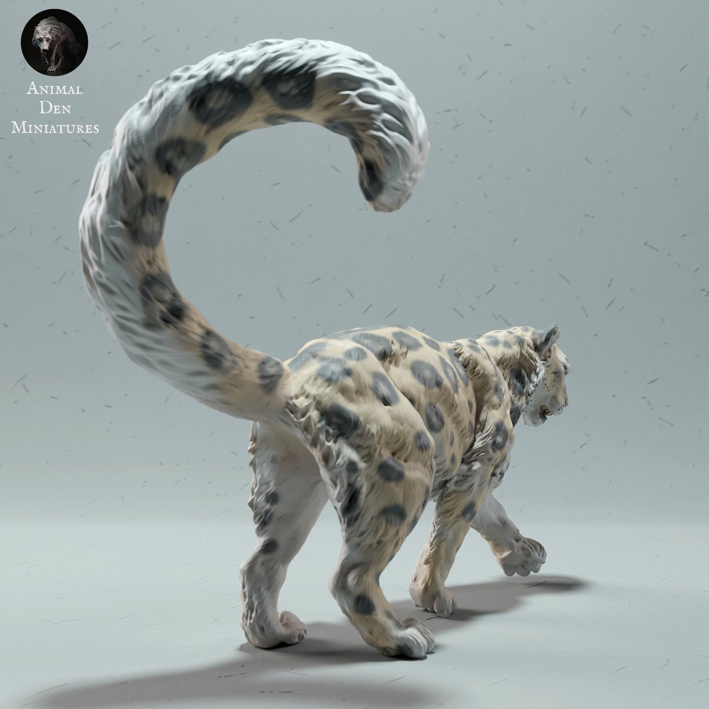 Snow Leopard - Animal Den Miniatures