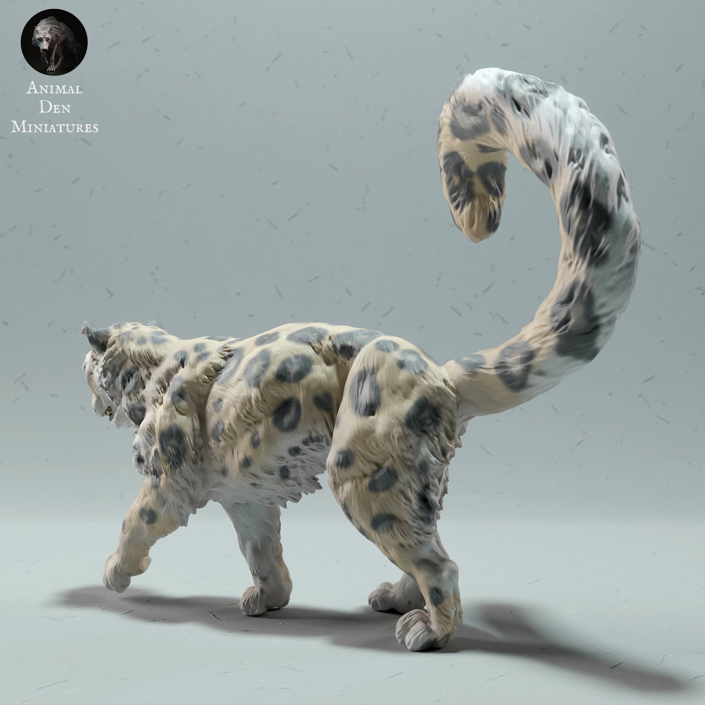 Snow Leopard - Animal Den Miniatures