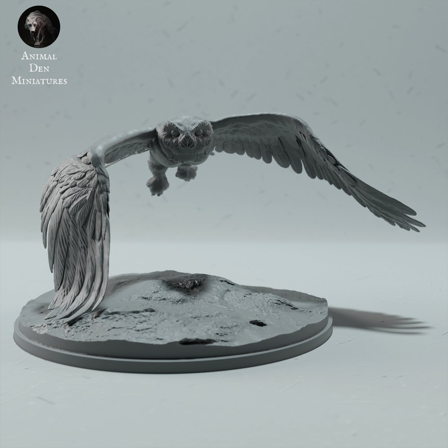 Snowy Owl - Animal Den Miniatures