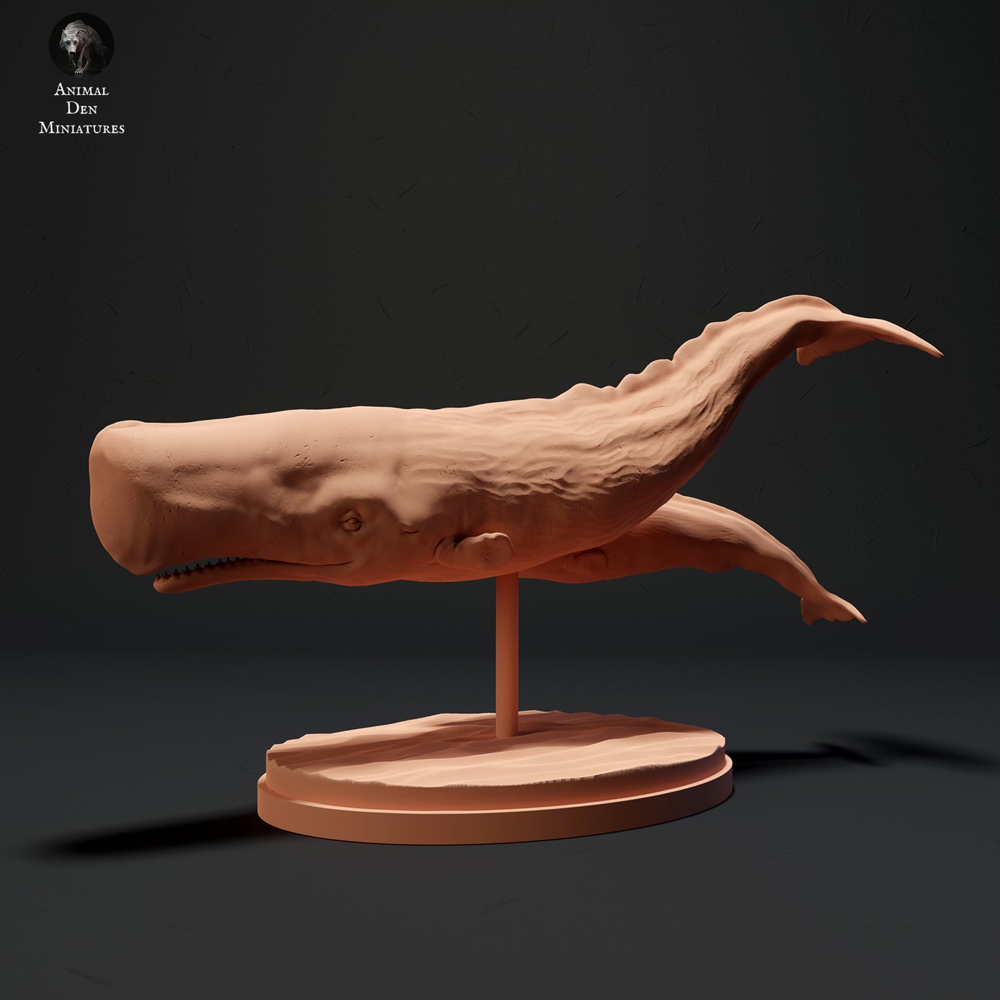 Sperm Whale and Calf - Animal Den Miniatures