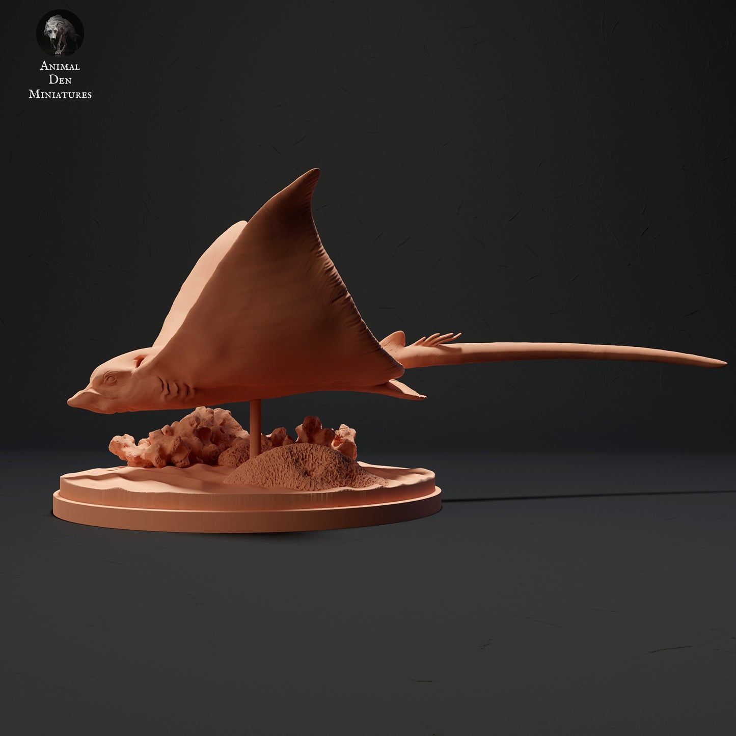 Spotted Eagle Ray - Animal Den Miniatures