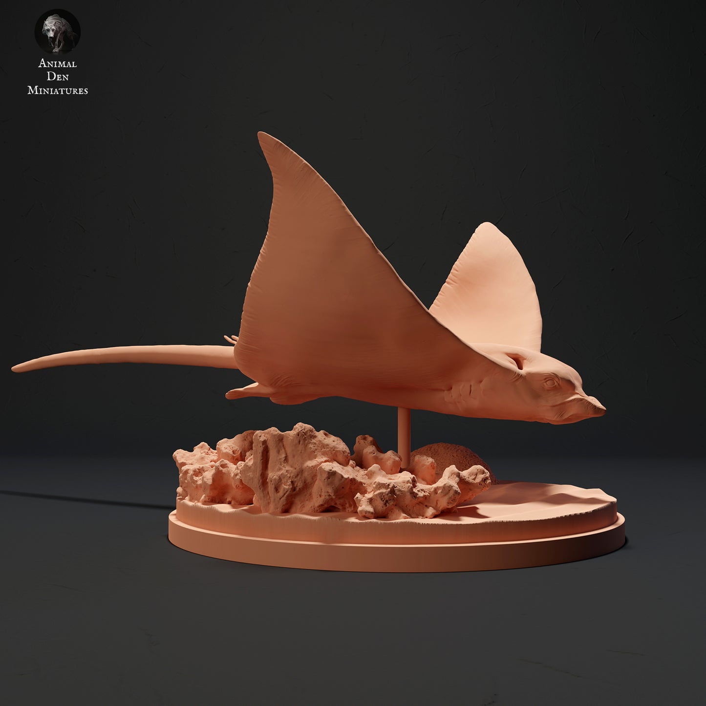 Spotted Eagle Ray - Animal Den Miniatures