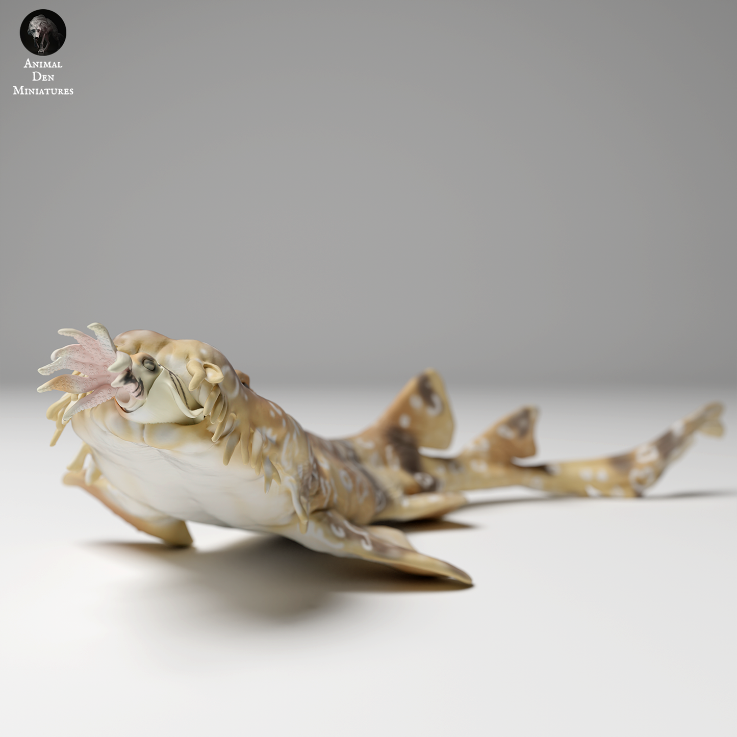 Spotted Wobbegong Shark Hunt - Animal Den Miniatures