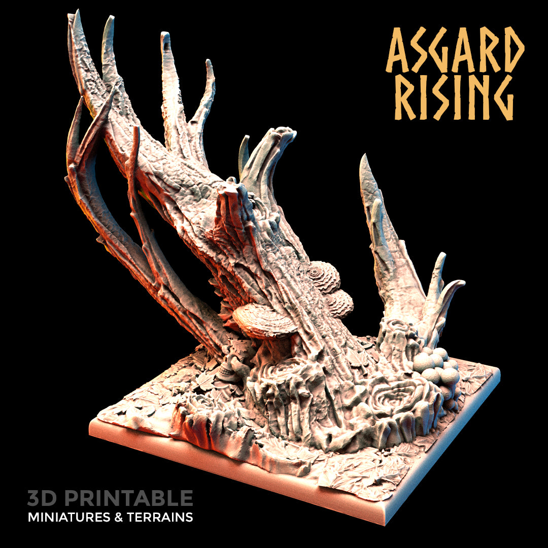 Forest - 1x 50mm Square Base - Asgard Rising