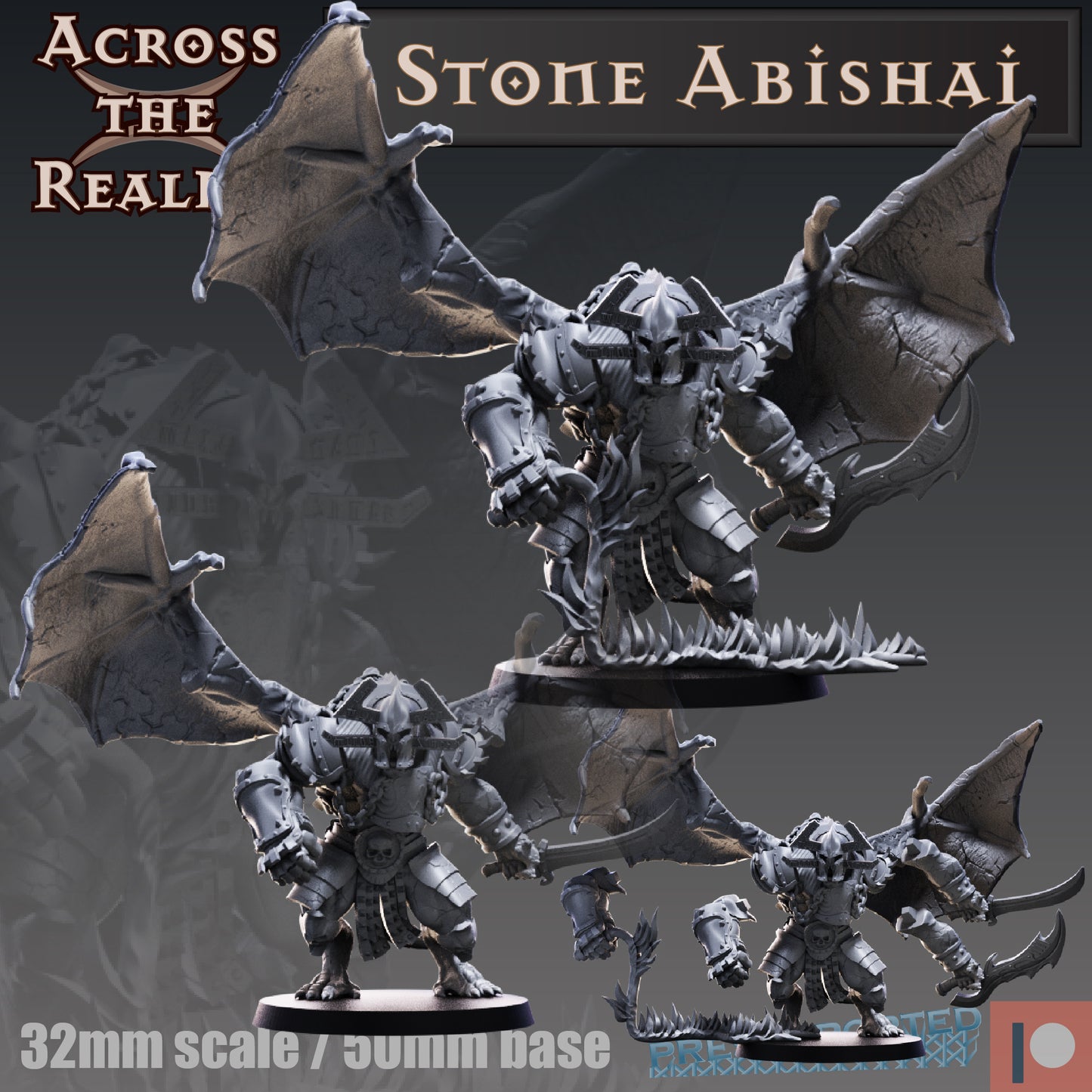 Stone Abishai - Across the Realms