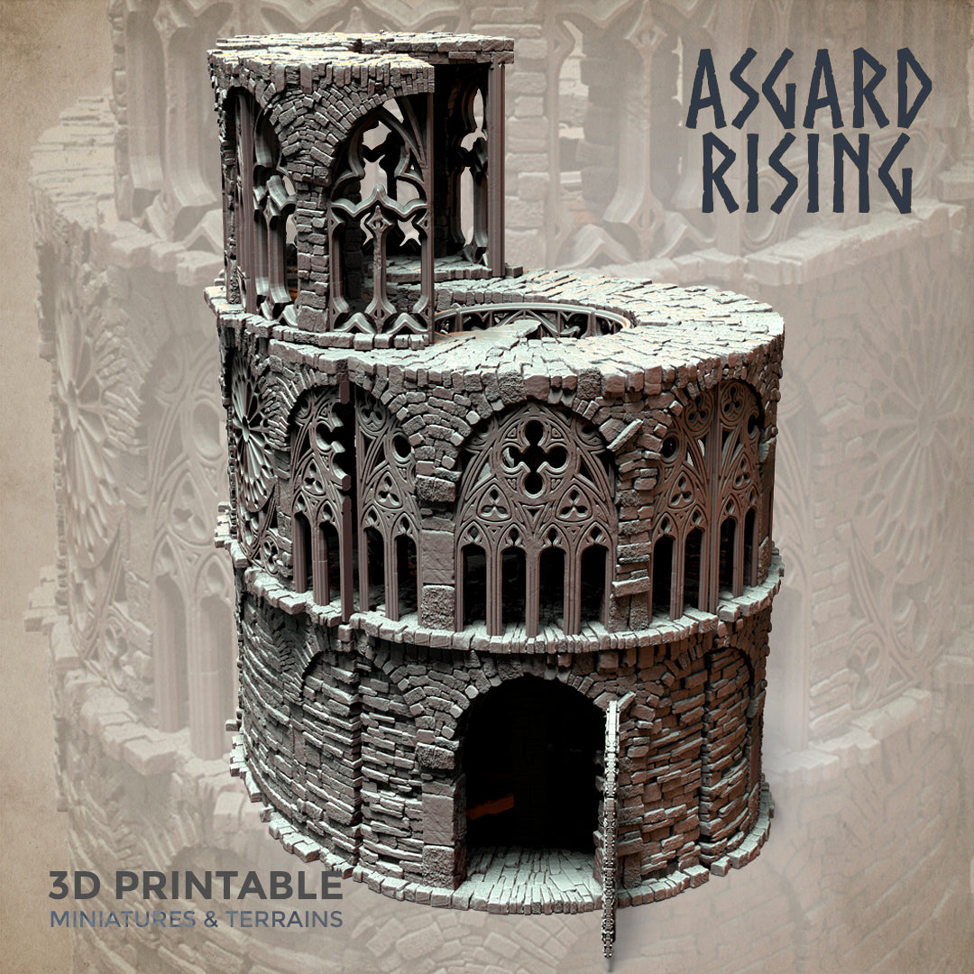 Stone Constructions and Ruins (Crumbling Version) - Modular Resin Custom Terrain - Asgard Rising