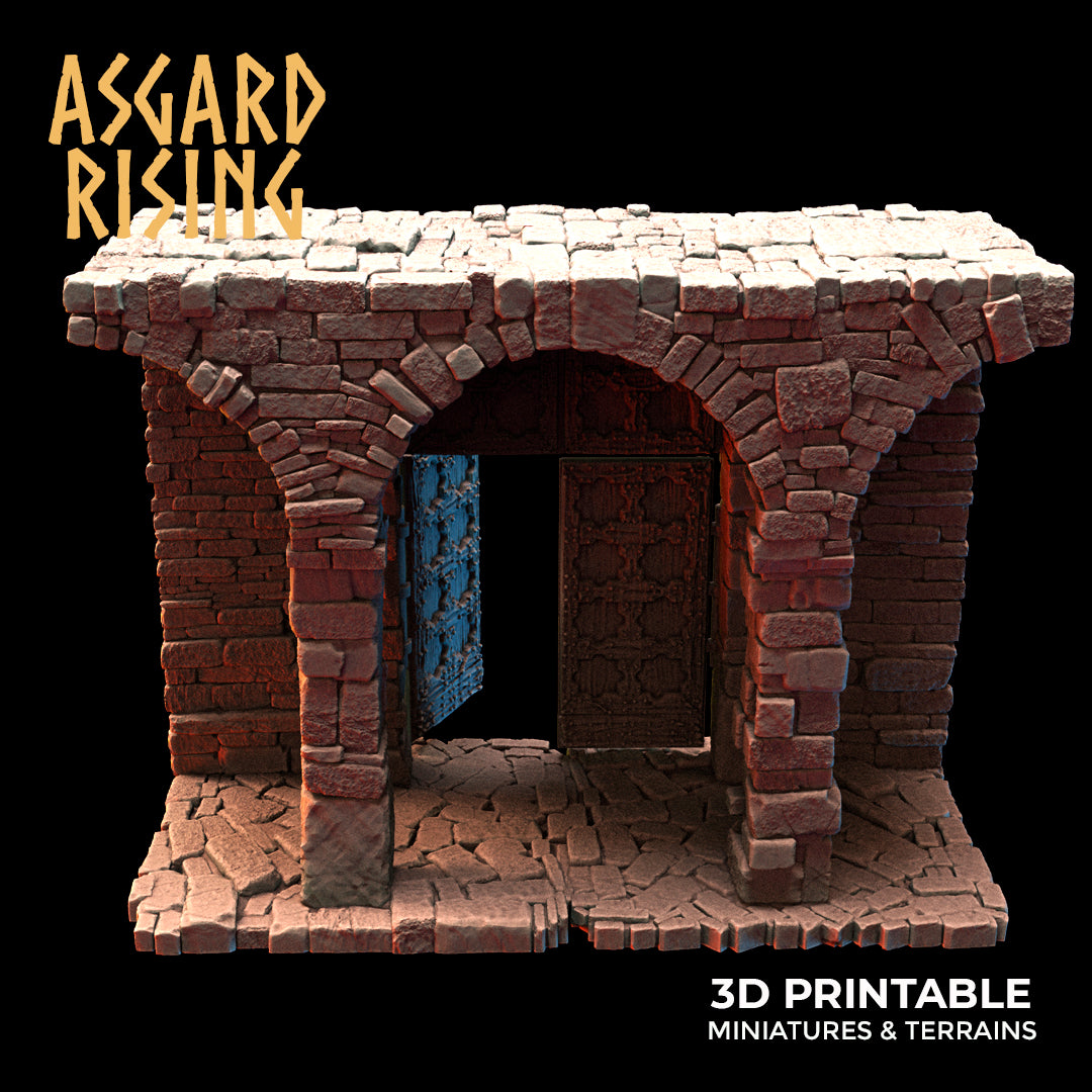 Stone Constructions and Ruins (Crumbling Version) - Modular Resin Custom Terrain - Asgard Rising