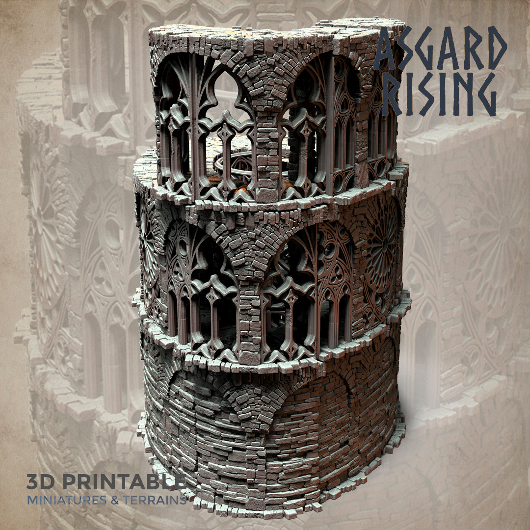 Stone Constructions and Ruins (Crumbling Version) - Modular Resin Custom Terrain - Asgard Rising