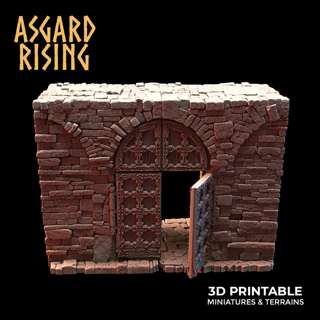 Stone Constructions and Ruins (Crumbling Version) - Modular Resin Custom Terrain - Asgard Rising