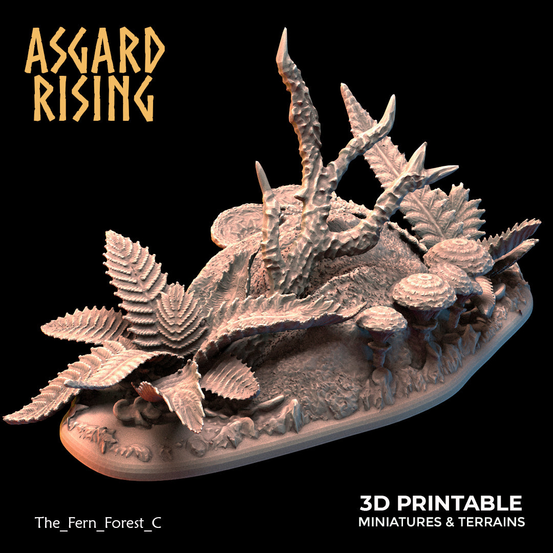 The Fern Forest - Scatter Terrain - Asgard Rising