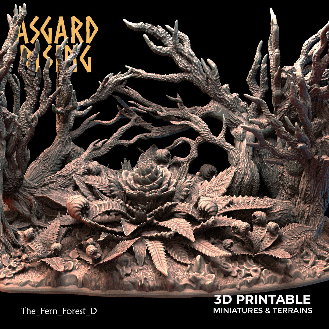 The Fern Forest - Scatter Terrain - Asgard Rising