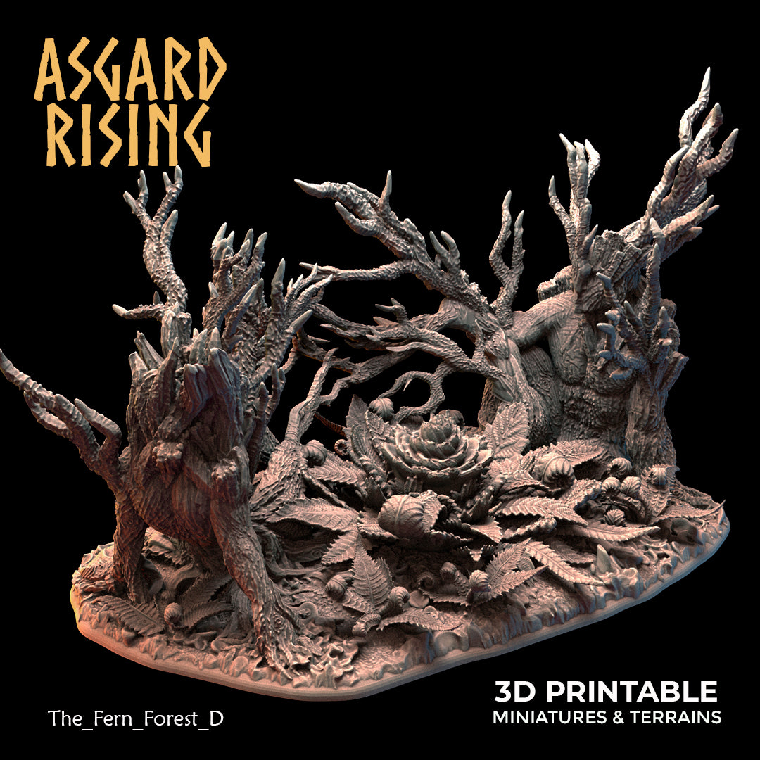 The Fern Forest - Scatter Terrain - Asgard Rising