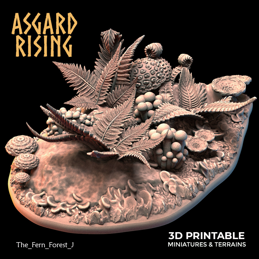 The Fern Forest - Scatter Terrain - Asgard Rising