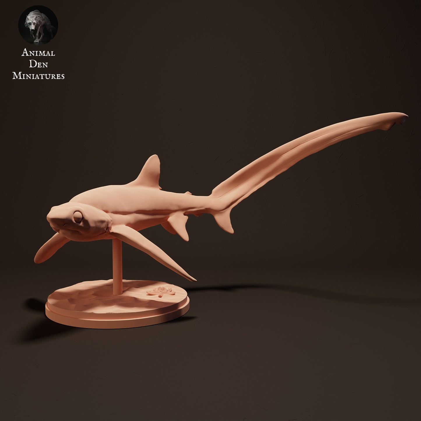 Big Eye Thresher Shark - Animal Den Miniatures