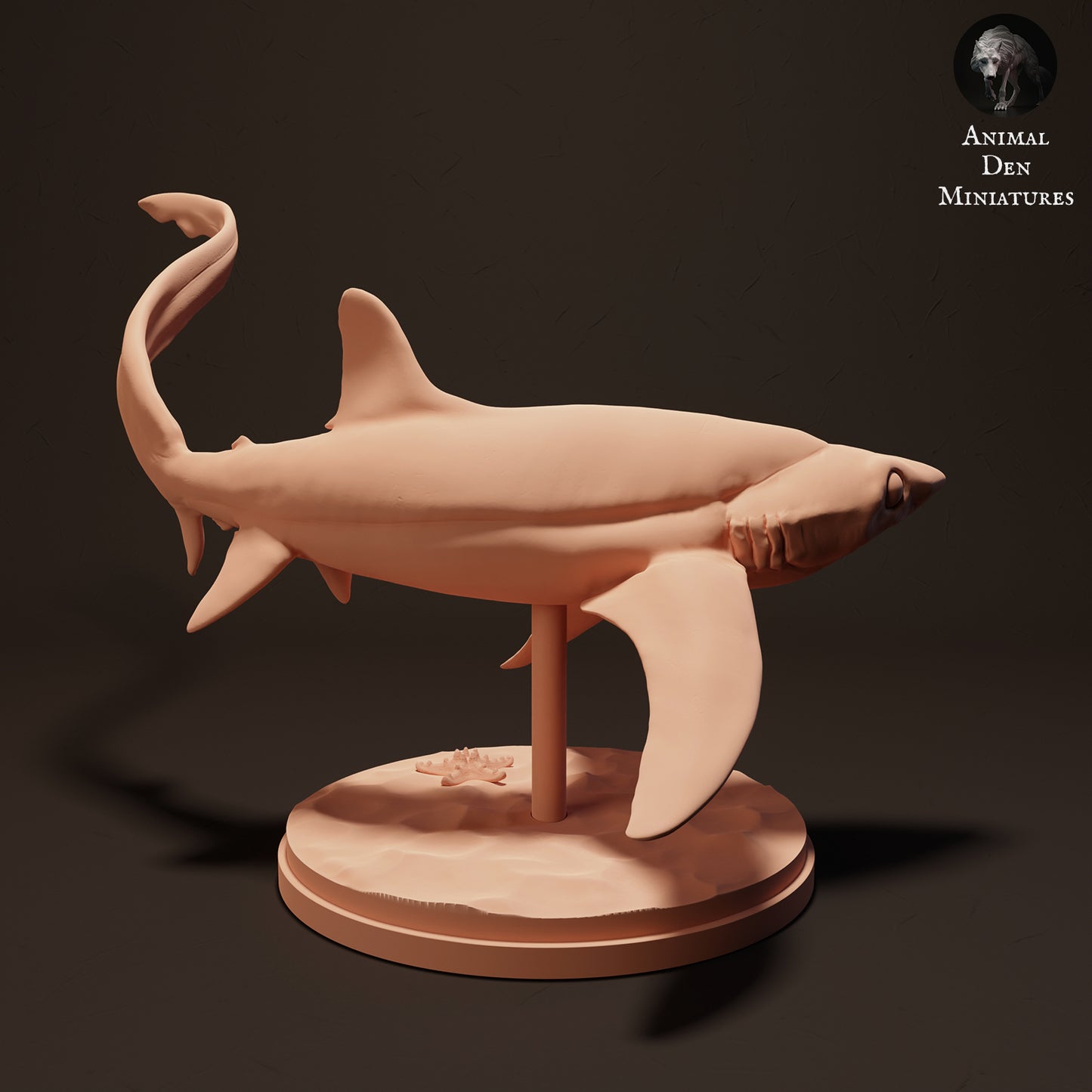 Big Eye Thresher Shark - Animal Den Miniatures