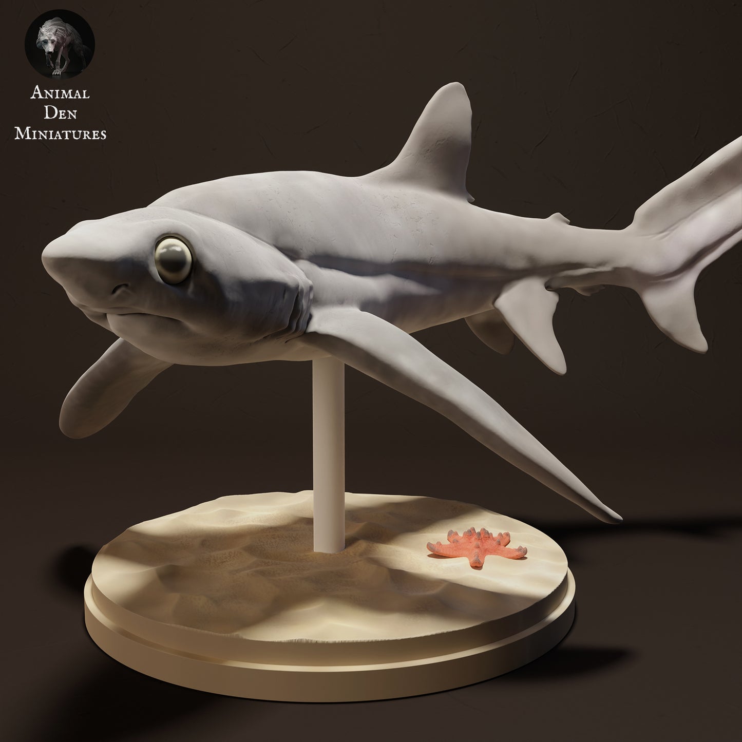 Big Eye Thresher Shark - Animal Den Miniatures