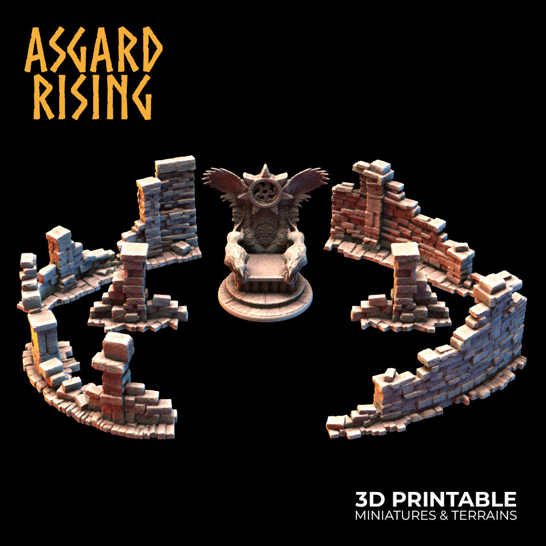 Throne of the Winds with Small Ruins - Asgard Rising