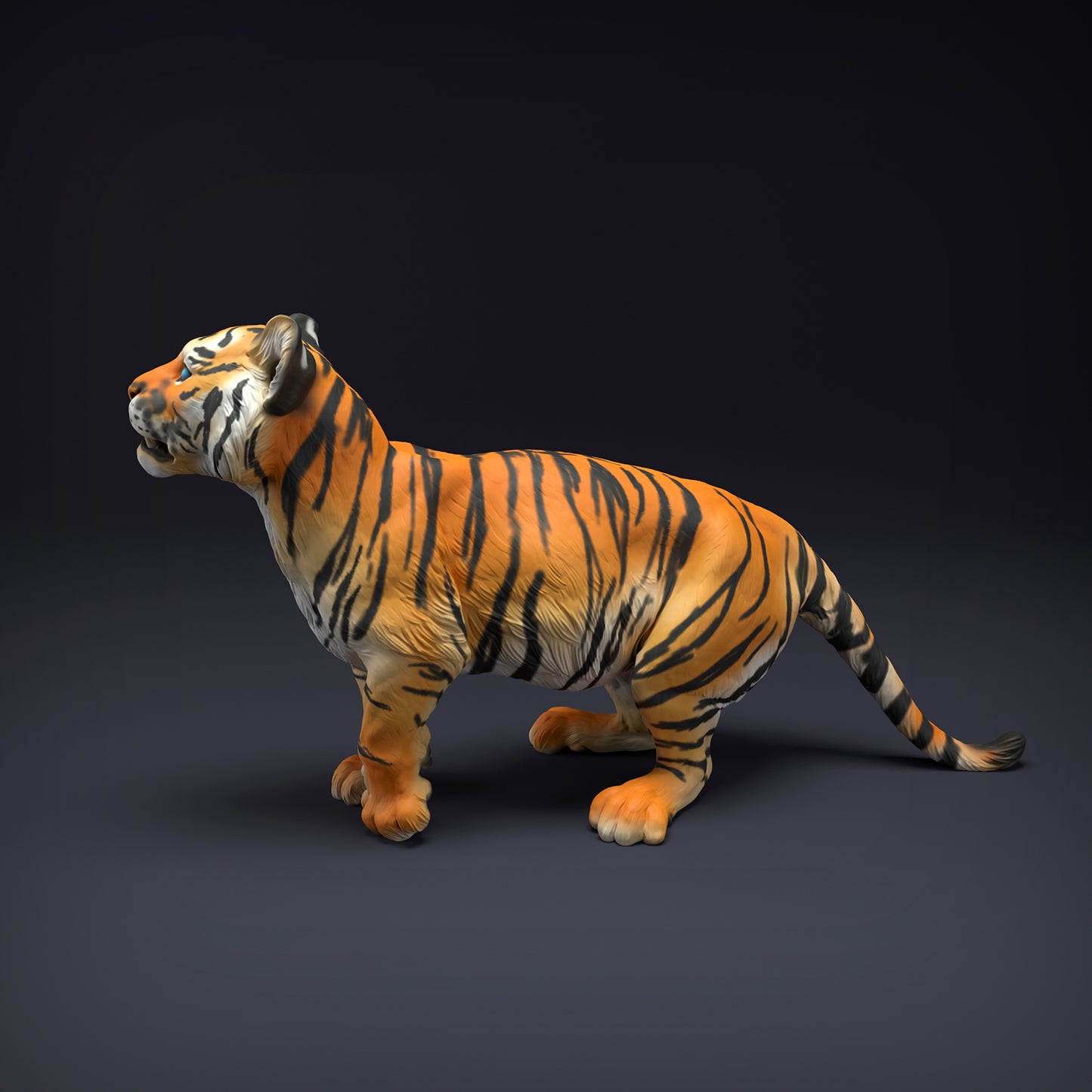 Bengal Tiger Cub - Animal Den Miniatures