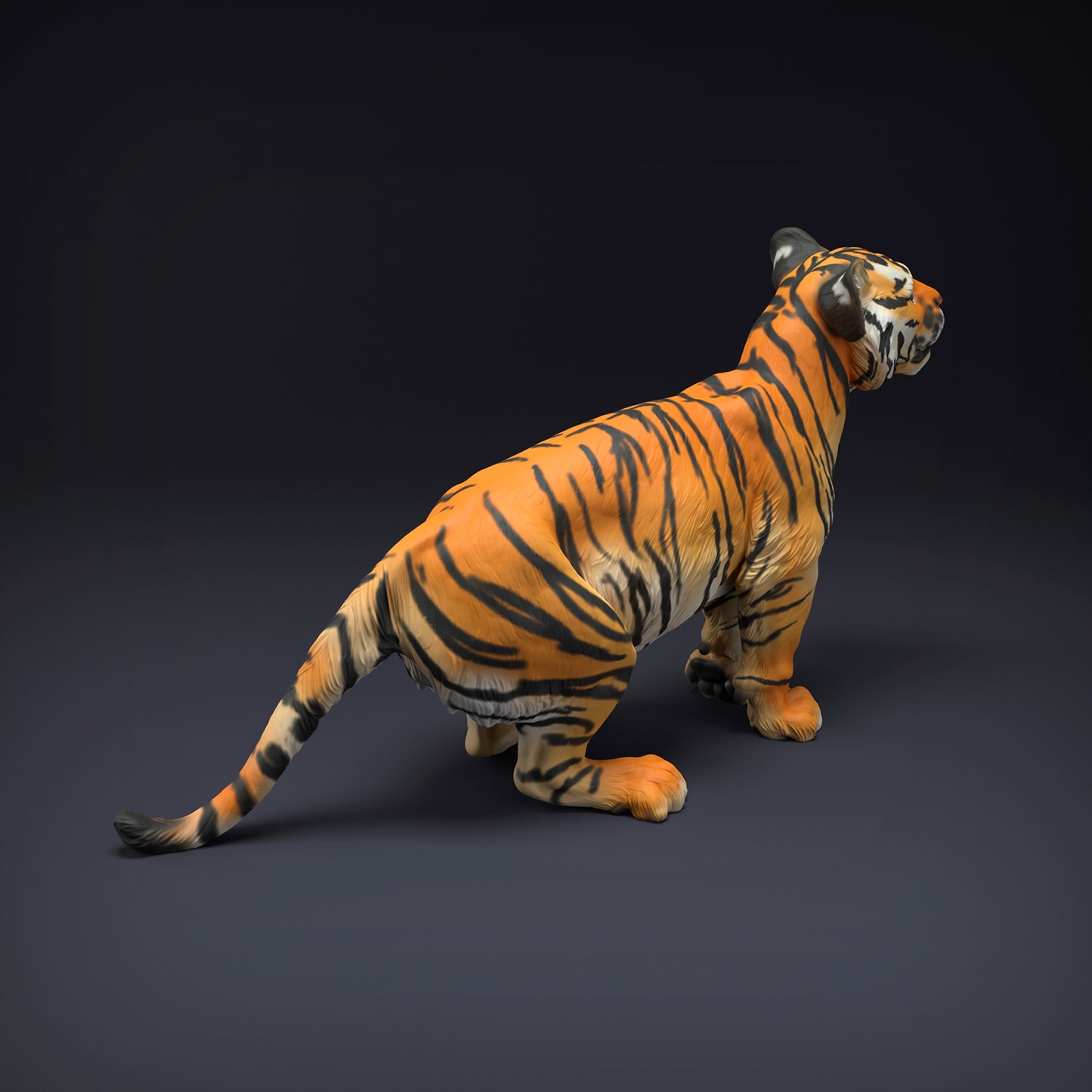 Bengal Tiger Cub - Animal Den Miniatures