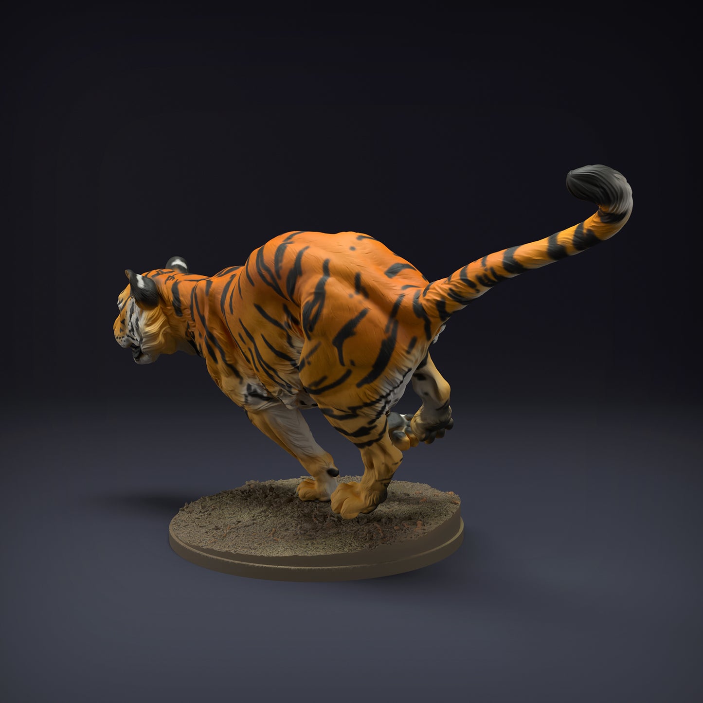 Bengal Tiger Run - Animal Den Miniatures