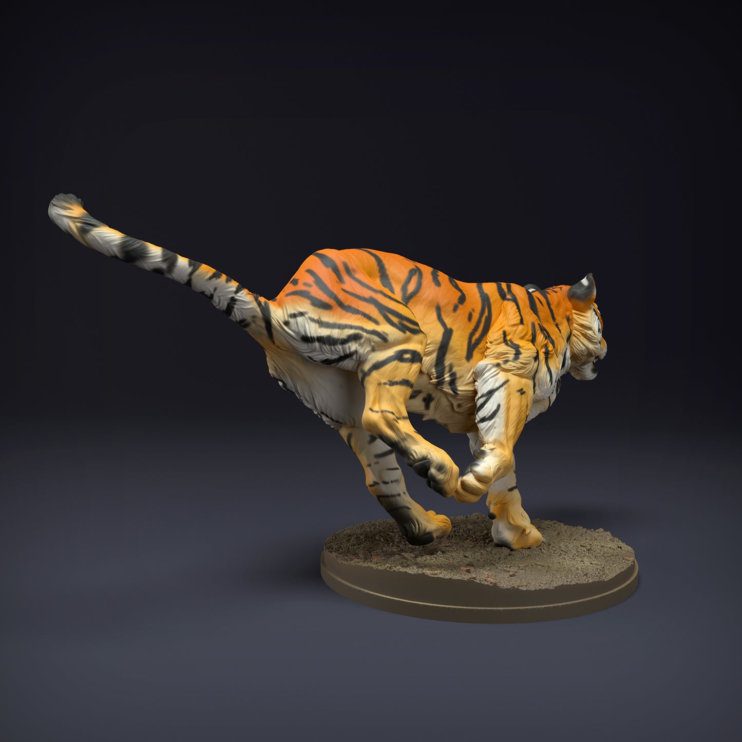 Bengal Tiger Run - Animal Den Miniatures