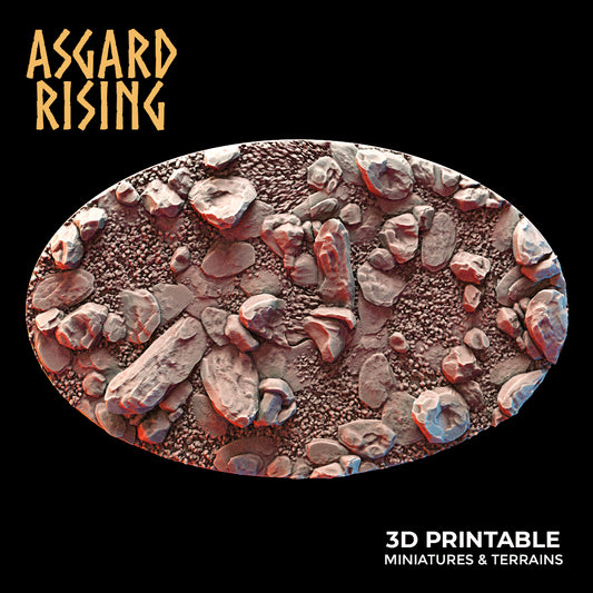 TUNDRA Oval Base 170x109mm - Asgard Rising