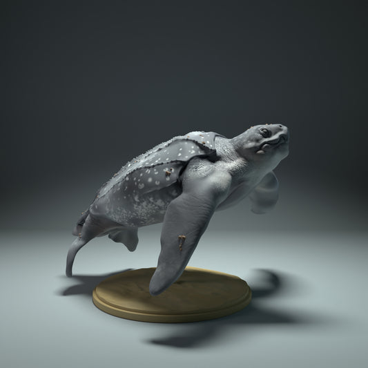 Leatherback Sea Turtle Swim - Animal Den Miniatures