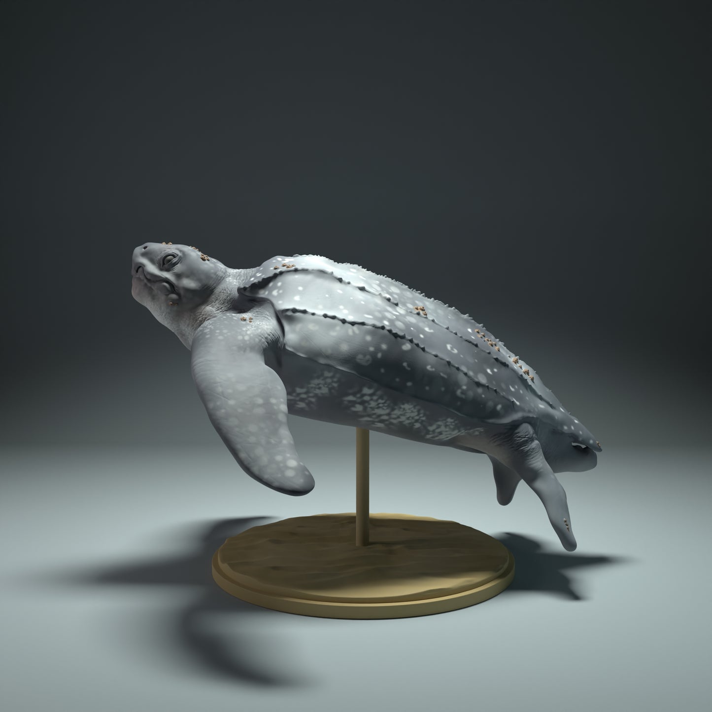 Leatherback Sea Turtle Swim - Animal Den Miniatures