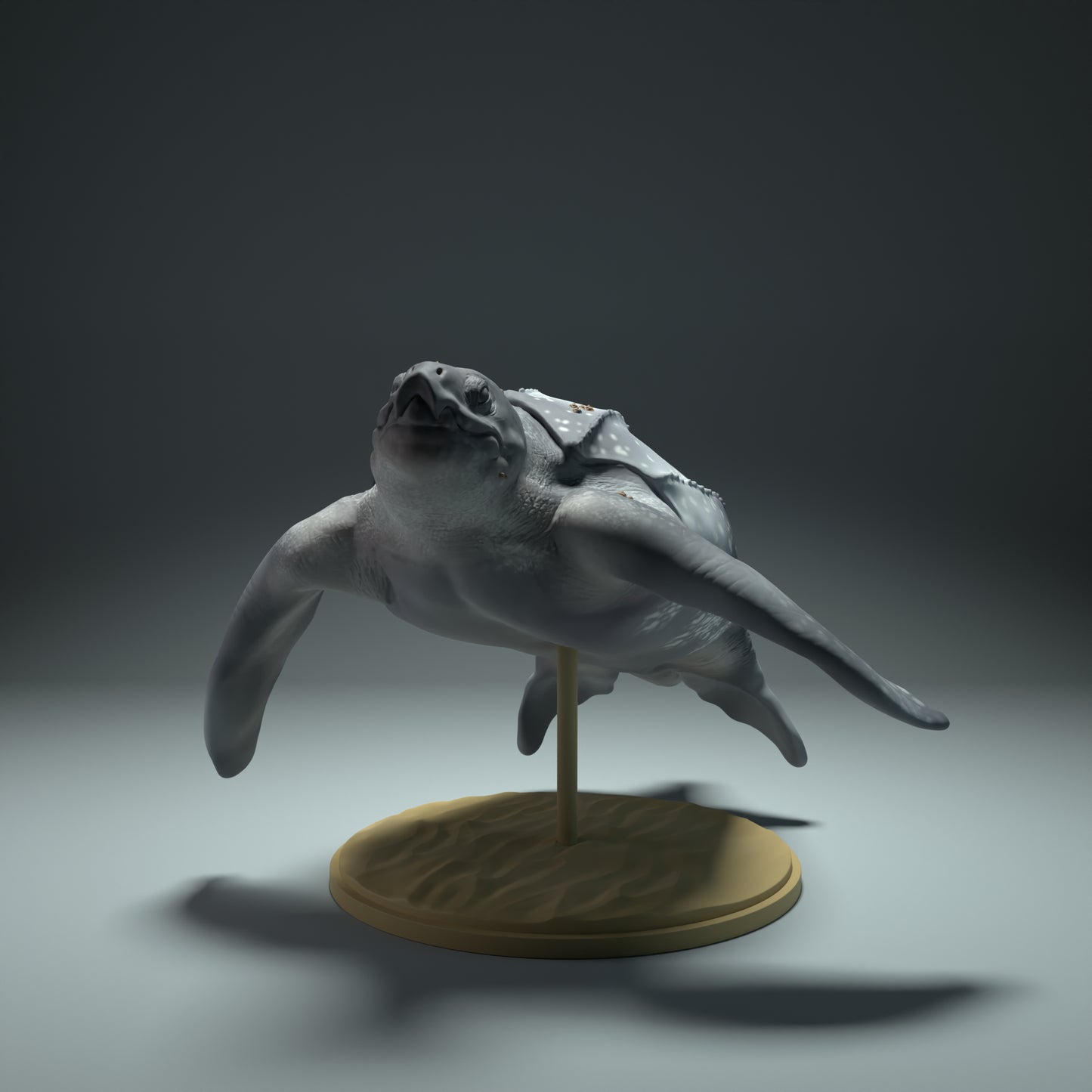 Leatherback Sea Turtle Swim - Animal Den Miniatures