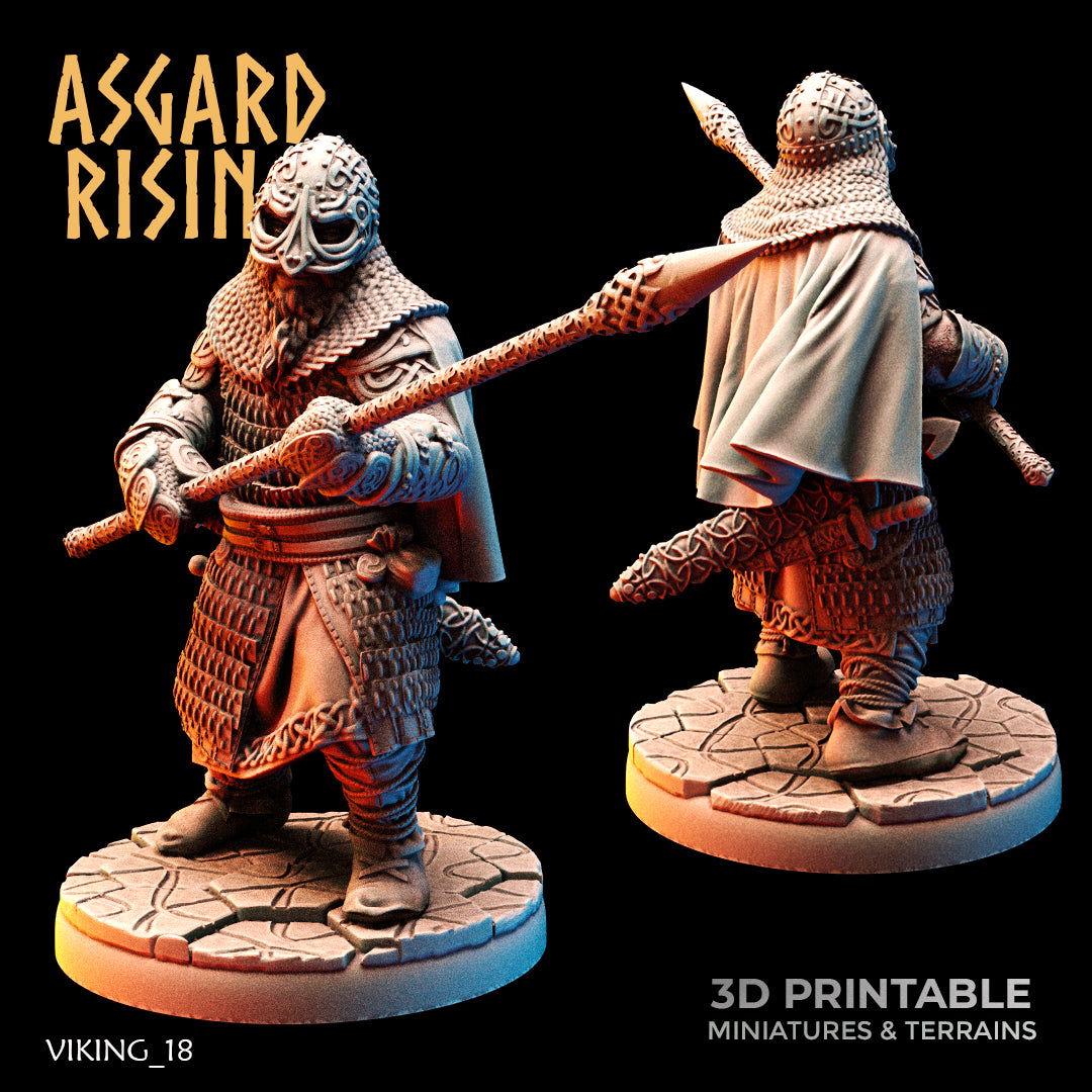 Viking Hersir with Guardsmen - Asgard Rising