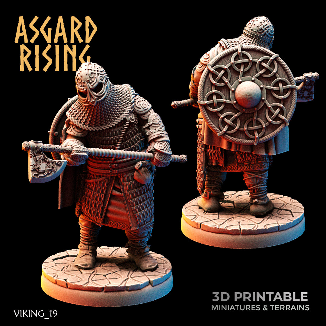 Viking Hersir with Guardsmen - Asgard Rising