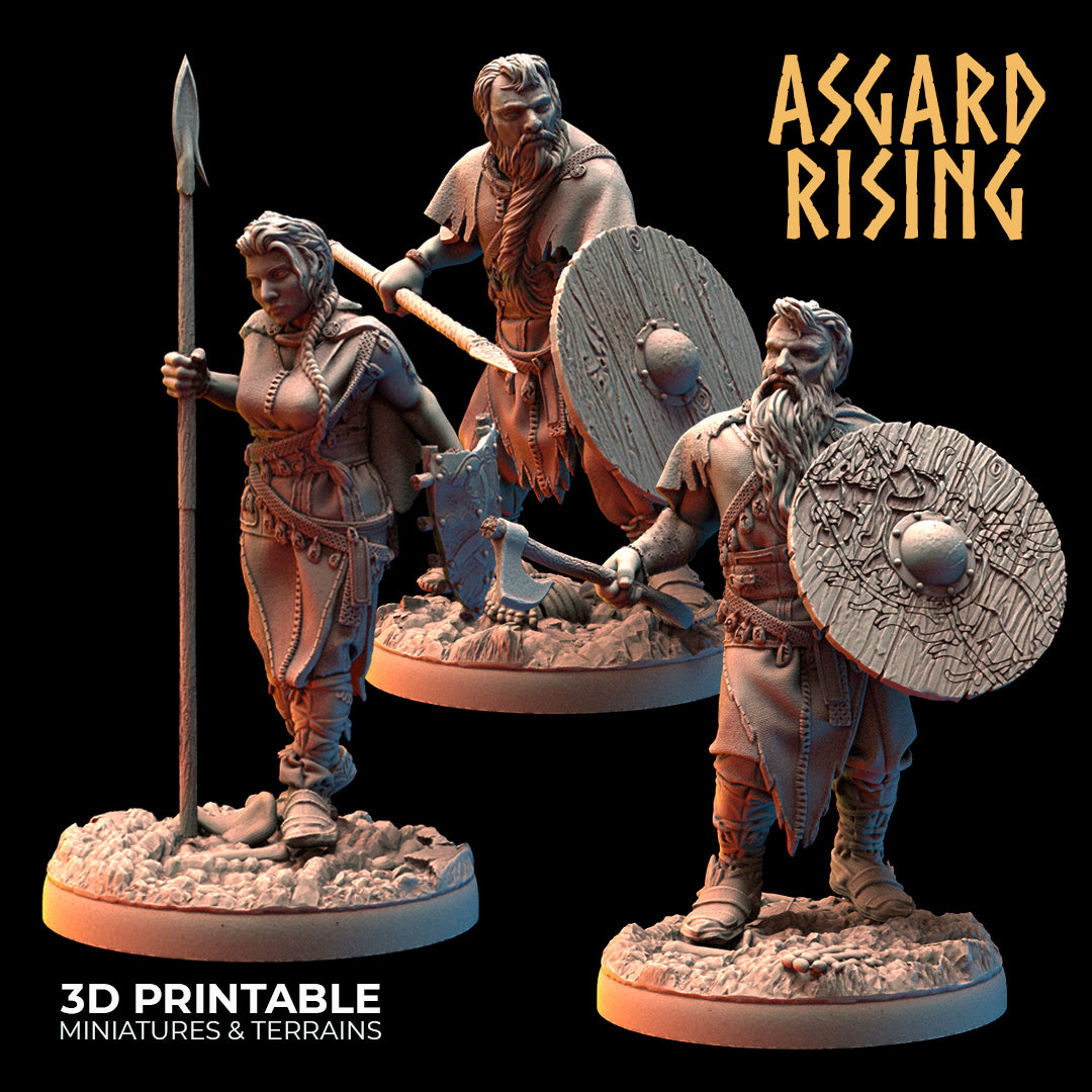 Viking Rune Guardians of the Raven Clan - Asgard Rising