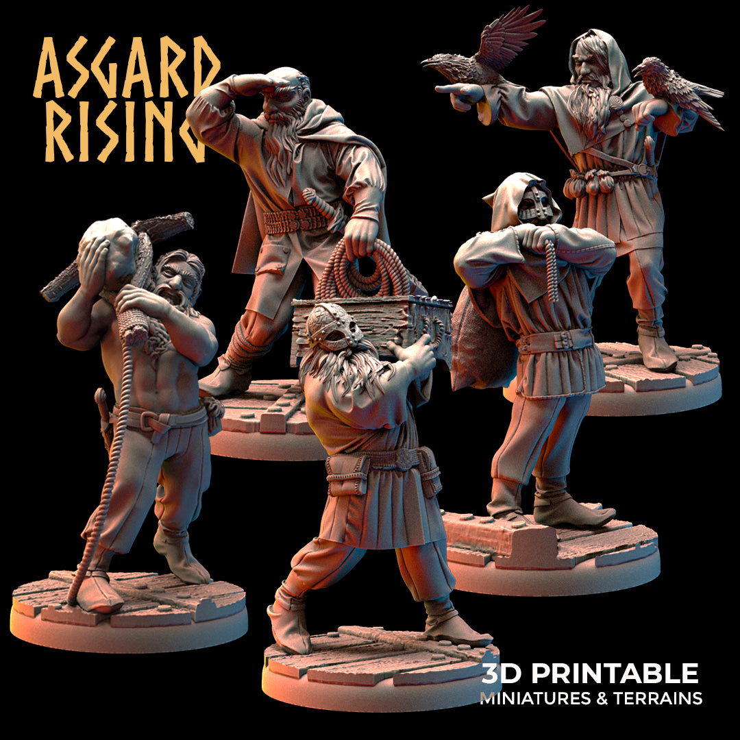 Viking Sailors (Crew)  - Asgard Rising