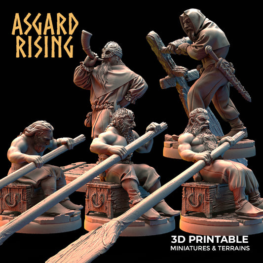 Viking Sailors (Rowers)  - Asgard Rising