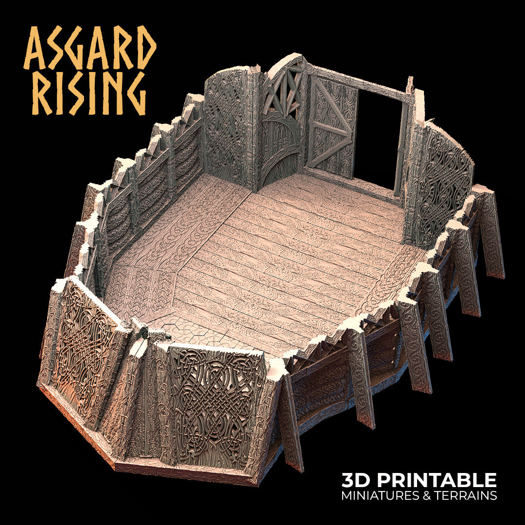 Viking Throne Room - Asgard Rising