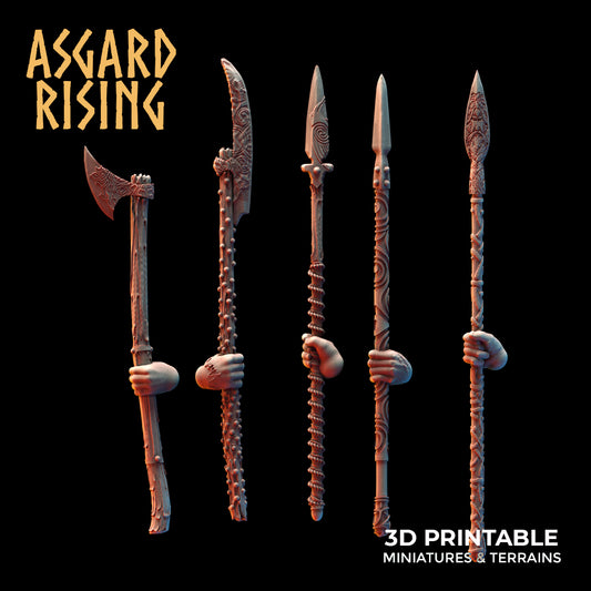 VIKINGS - LONG WEAPON SET - Asgard Rising