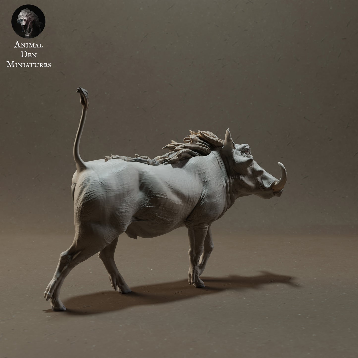 Common Warthog - Animal Den Miniatures