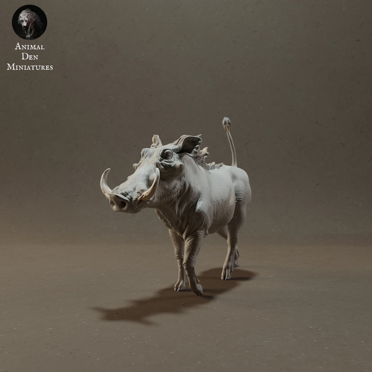 Common Warthog - Animal Den Miniatures